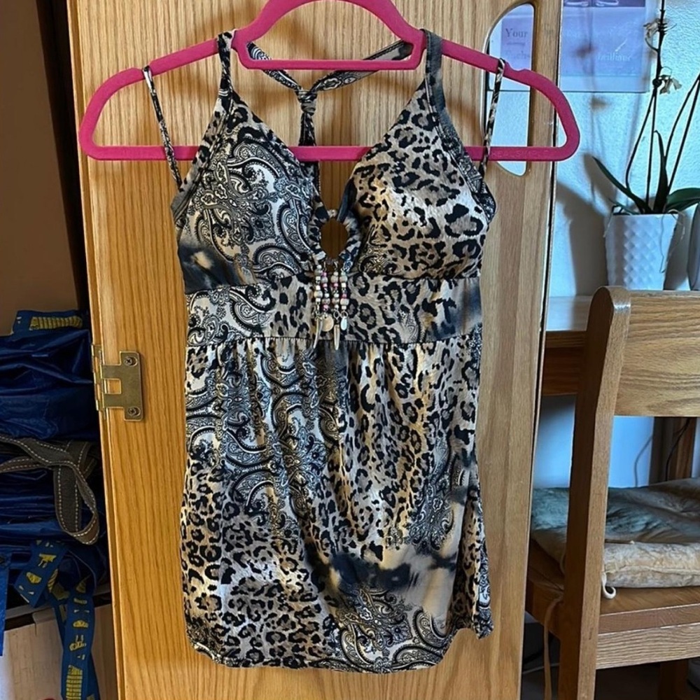 Leopard Print Top